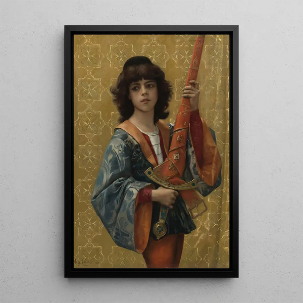 A page - Alexandre Cabanel — framed artwork on a wall