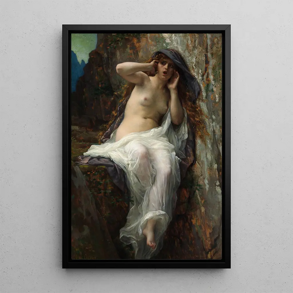 Echo - Alexandre Cabanel — framed artwork on a wall