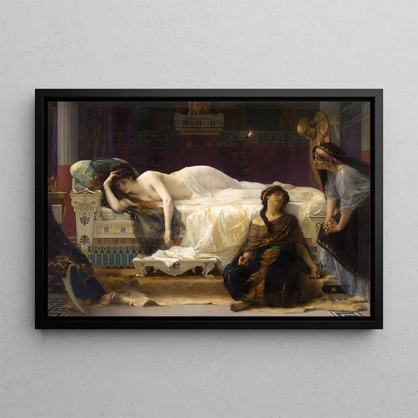 Phèdre - Alexandre Cabanel — framed artwork on a wall