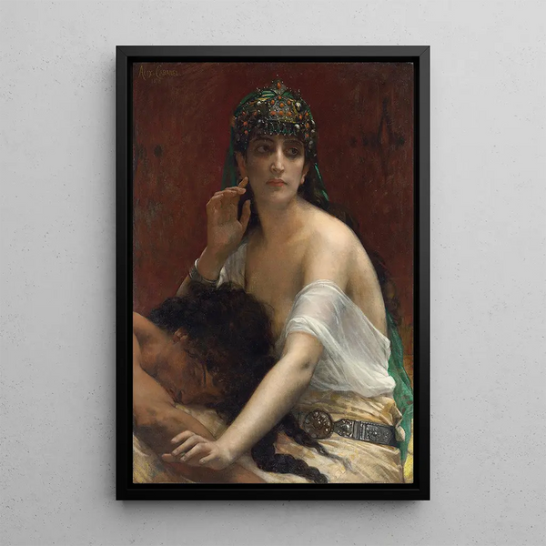 Reproduction of the painting Samson and Delilah - Alexandre Cabanel