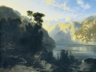 Lac Uri avec l'Urirotstock - Alexandre Calame — artwork view