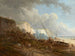 Marine painting, the mouth of a river and cliffs of the Pays de Caux - Alexandre Defaux — artwork view