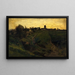 Vue de Montmartre, nordwest slope - Alexandre Defaux — framed artwork on a wall