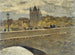 La tour du Temple reconstituted for the 1889 Exhibition, view from the Ina bridge - Alexandre Gaston Guignard — artwork view