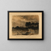 Landscape - Alexandre Gaston Guignard — framed artwork on a wall