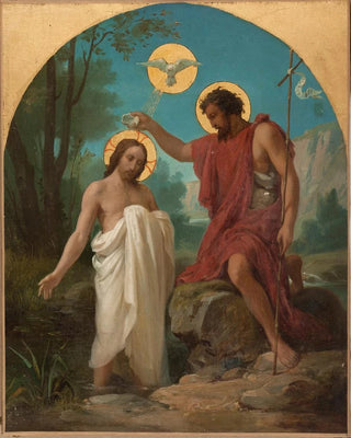 The Baptism of Christ - Alexandre Grellet — artwork view