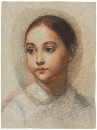 Head of a Young Girl - Alexandre Hesse — artwork view