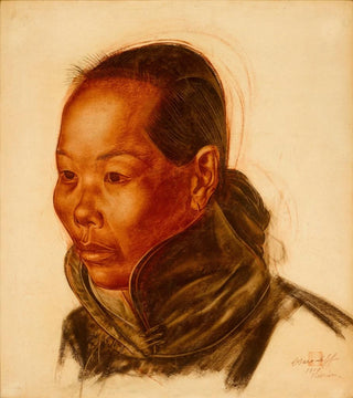 Woman Chinese - Alexandre Iacovleff — artwork view