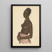 Drawings and paintings of Africa pl 4 - Alexandre Iacovleff — framed artwork on a wall