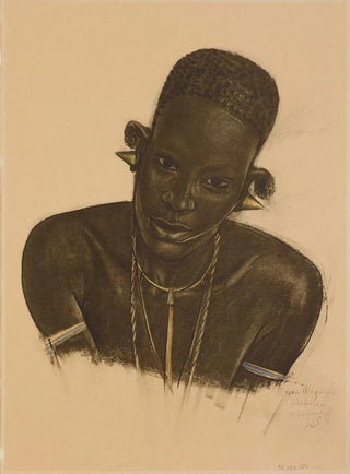 Femme M'Gogo Dodoma - Alexandre Iacovleff — artwork view