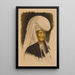Reproduction of the painting Woman from Kyrgyz Soubashi - Alexandre Iacovleff