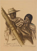 Musicians Malgaches Tananarive - Alexandre Iacovleff — artwork view