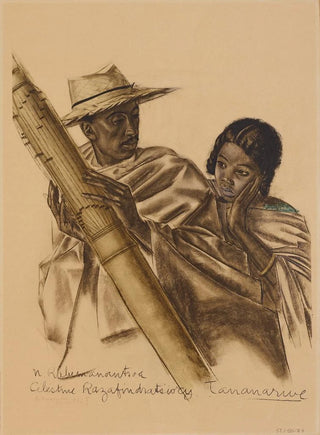 Musicians Malgaches Tananarive - Alexandre Iacovleff — artwork view