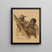 Musicians Malgaches Tananarive - Alexandre Iacovleff — framed artwork on a wall