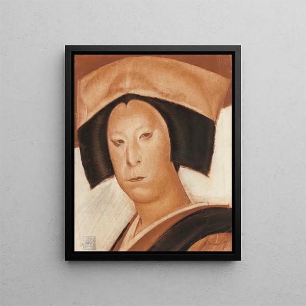 Nakamura Utaemon - Alexandre Iacovleff — framed artwork on a wall
