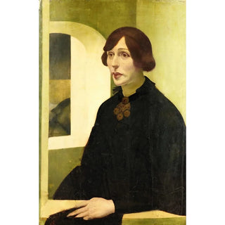 Portrait Painting of Irene Von Radlov - Alexandre Iacovleff — artwork view