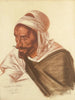 Portrait of Mohamed ben Jellul - Alexandre Iacovleff — artwork view