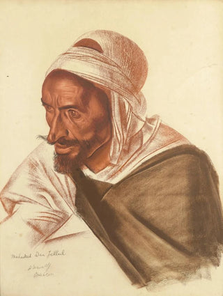 Portrait of Mohamed ben Jellul - Alexandre Iacovleff — artwork view