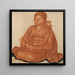 Portrait of a Japanese girl - Alexandre Jacovleff — framed artwork on a wall