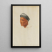 Portrait of a Vietnamese man - Alexandre Iacovleff — framed artwork on a wall