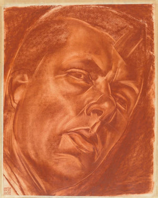 Portrait of Boris Grigoriev - Alexandre Iacovleff — artwork view