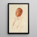 Portrait of conductor Antal Dorti - Alexandre Iacovleff — framed artwork on a wall
