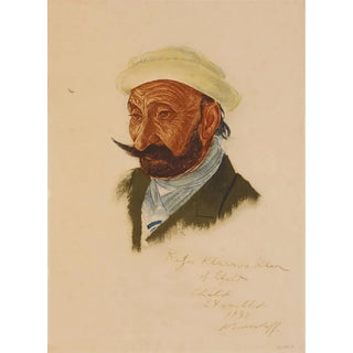 Raja Khasroo Khan of Naga Tchalt - Alexandre Iacovleff — artwork view