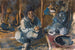 L interior of a Kyrgyz tent - Alexandre Iacovleff — artwork view