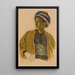 Reproduction of the painting A Kurd from Baghdad - Alexandre Iacovleff