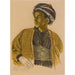 Reproduction of the painting A Kurd from Baghdad - Alexandre Iacovleff
