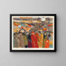 The novelty store - Alexandre Lunois — framed artwork on a wall
