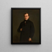 The Painter Jean Baptiste Madou - Alexandre Nestor Nicolas Robert — framed artwork on a wall