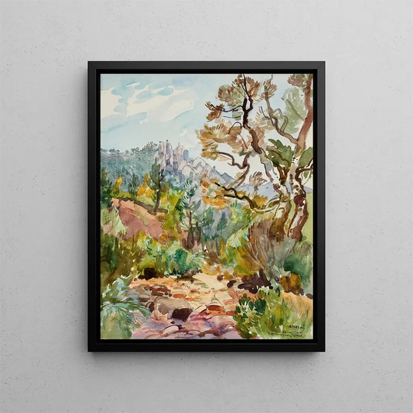 Sketchbook Pl. 29 - Alexandre Nozal — framed artwork on a wall