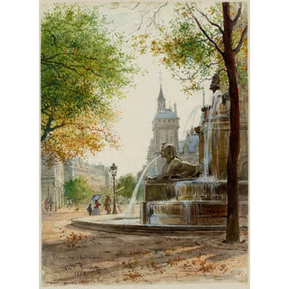 Fontaine du Châtelet - Alexandre Prévost — artwork view
