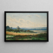 La Vallée de Courtry, Seine-et-Marne - Alexandre Séguier — framed artwork on a wall
