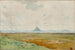 La baie du Mont-Saint-Michel avec le rocher de Tombelaine - Alexandre Séguier — artwork view
