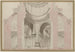 Panthéon Dome Painting interior decoration project - Alexandre Théodore Brongniart — artwork view