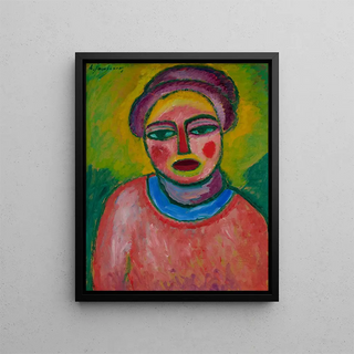 Spring Painting - Alexei Jawlensky — framed artwork on a wall