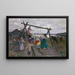 La balançoire du village - Alexei Stepanovich Stepanov — framed artwork on a wall