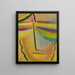 Summary Head The Guardian Angel - Alexej von Jawlensky — framed artwork on a wall