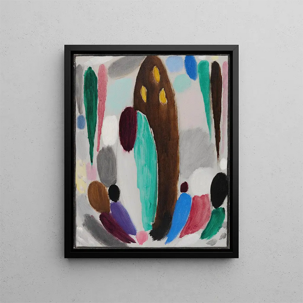 Variante Ascona - Alexej von Jawlensky — framed artwork on a wall