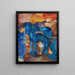 Blue Horse - Alexej von Jawlensky — framed artwork on a wall
