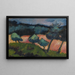 Trees and dunes at Prerow - Alexej von Jawlensky — framed artwork on a wall