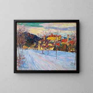 Woman - Alexej von Jawlensky — framed artwork on a wall