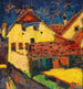 Houses in Yellow - Alexej von Jawlensky — artwork view