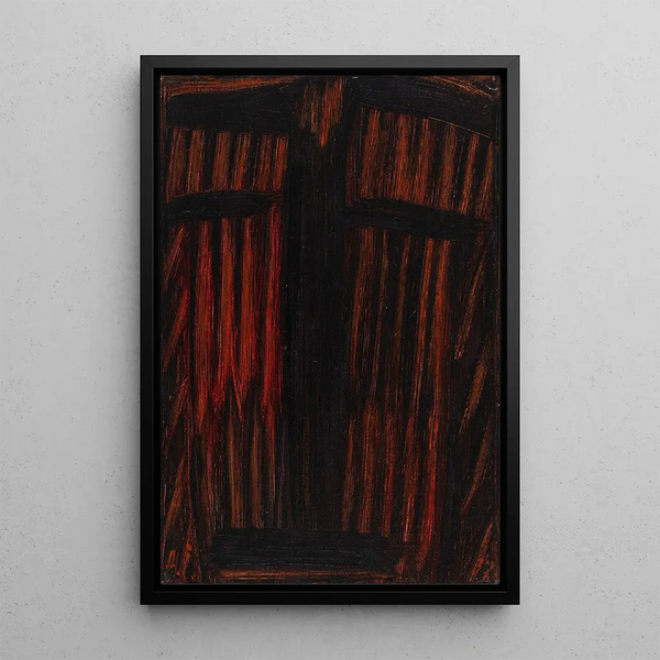 Reproduction of the painting Large Meditation Lord, let me ignite myself - Alexej von Jawlensky