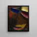 Small abstract head painting - Alexej von Jawlensky — framed artwork on a wall