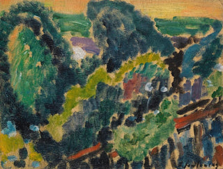 Landscape by Lake Geneva - Alexej von Jawlensky — artwork view