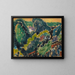 Landscape by Lake Geneva - Alexej von Jawlensky — framed artwork on a wall
