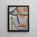 Meditation The Prayer - Alexej von Jawlensky — framed artwork on a wall